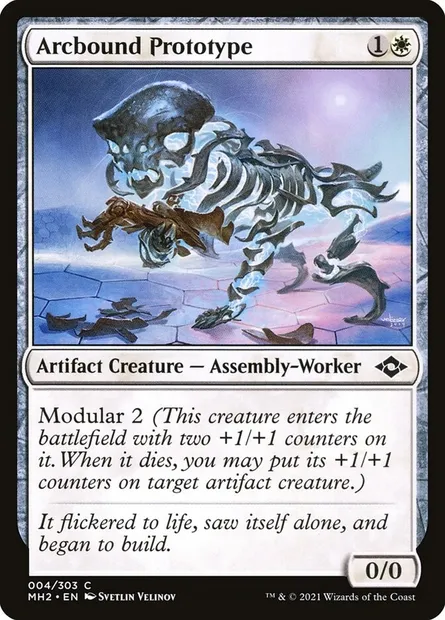 Arcbound Prototype, Magic card MH2 4 — Modern Horizons 2 set