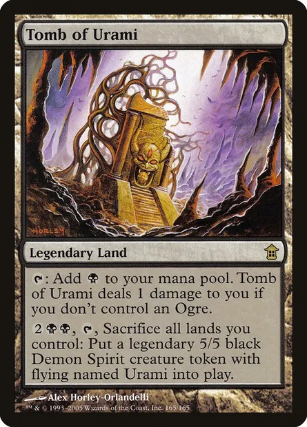 Tombe d'Urami, carte Magic SOK 165 — extension Libérateurs de Kamigawa