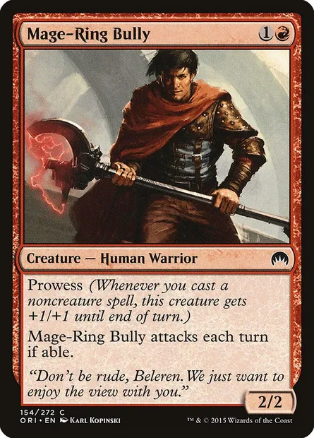 Mage-Ring Bully, Magic card ORI 154 — Magic Origins set