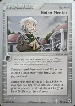 Mentor Holon, carte Pokémon WCD07 075-3 — extension World Championship Decks 2007