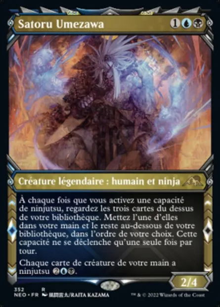 Satoru Umezawa, carte Magic NEO 352 — extension Kamigawa: La Dynastie Néon