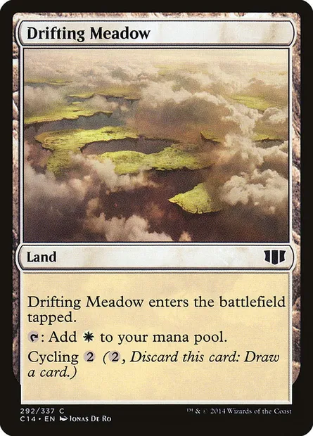 Drifting Meadow, Magic card C14 292 — Commander 2014 set