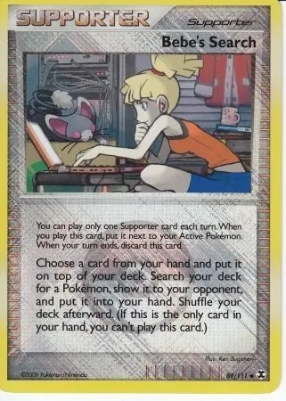 Bebe's Search, Pokémon card LGP 089-2 — League Promos set