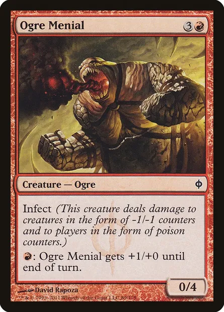 Ogre Menial, Magic card NPH 89 — New Phyrexia set