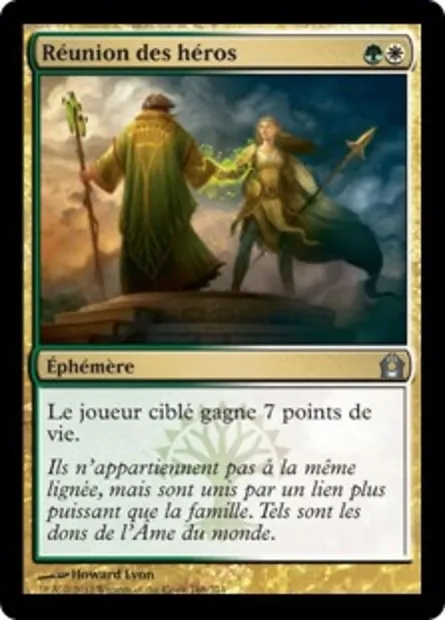 Réunion des héros, carte Magic RTR 168 — extension Retour à Ravnica