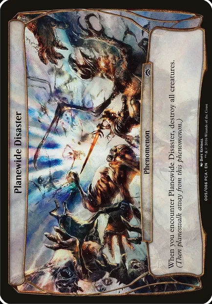 Planewide Disaster, Magic card OPCA 5 — Planechase Anthology Planes set