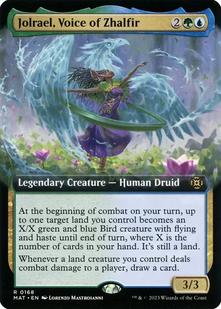 Jolraël, voix de Zhalfir, carte Magic MAT 168 — extension L'invasion des machines : le jour d'après