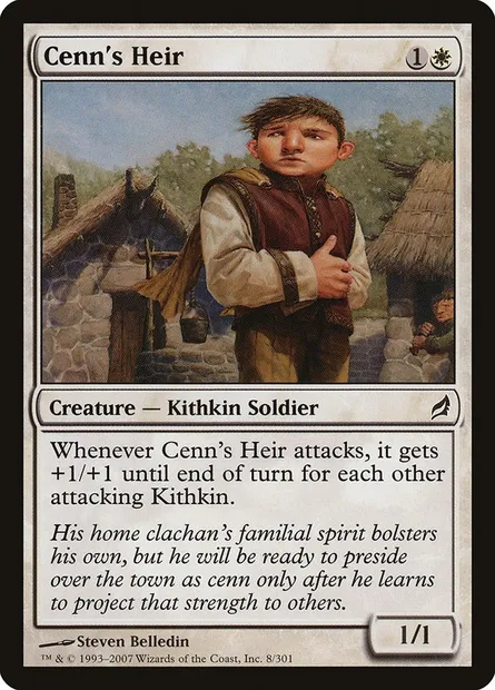 Cenn's Heir, Magic card LRW 8 — Lorwyn set