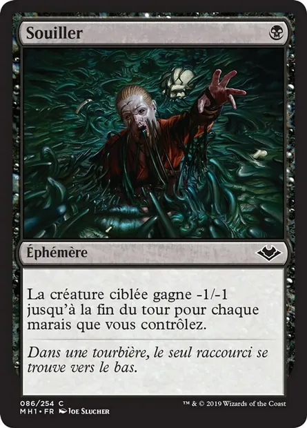 Souiller, carte Magic MH1 86 — extension Horizons du Modern
