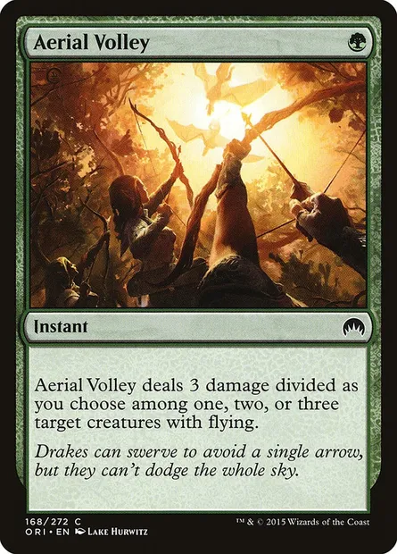 Aerial Volley, Magic card ORI 168 — Magic Origins set