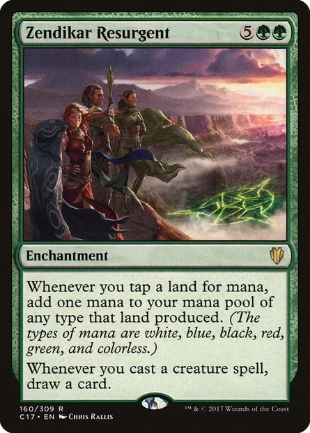 Zendikar Resurgent, Magic card C17 160 — Commander 2017 set