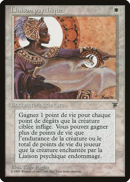 Liaison psychique, carte Magic REN 20 — extension Renaissance