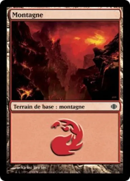 Montagne, carte Magic ALA 244 — extension Les éclats d'Alara