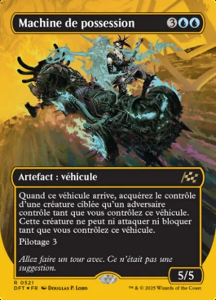 Machine de possession, carte Magic DFT 521 — extension Aetherdrift