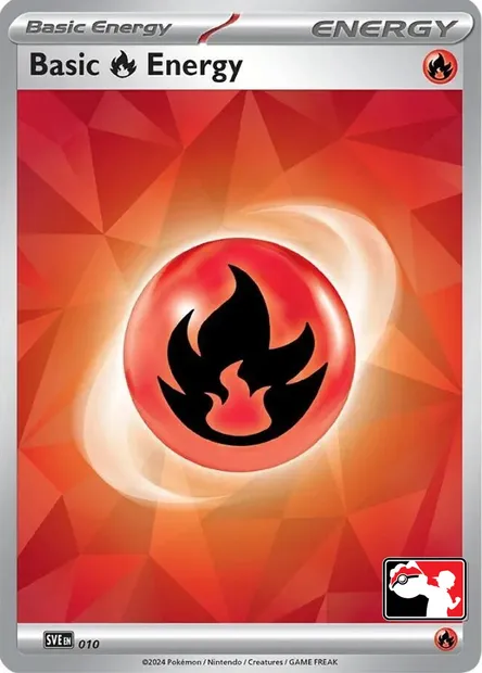 Basic Fire Energy, Pokémon card PPS 010-2 — Play! Pokémon Prize Pack Series set