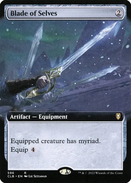 Blade of Selves, Magic card CLB 596 — Commander Legends: Battle for Baldur's Gate set