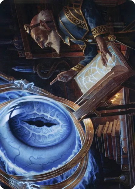 Contact Other Plane // Contact Other Plane, carte Magic AAFR 37 — extension Adventures in the Forgotten Realms Art Series