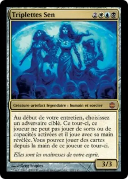 Triplettes Sen, carte Magic ARB 109 — extension La Renaissance d'Alara