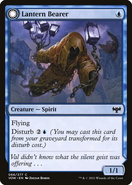 Lantern Bearer // Lanterns' Lift, Magic card VOW 66 — Innistrad: Crimson Vow set
