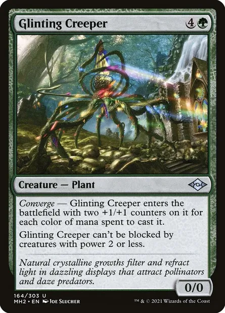 Glinting Creeper, Magic card MH2 164 — Modern Horizons 2 set