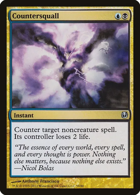 Countersquall, Magic card DDH 59 — Duel Decks: Ajani vs. Nicol Bolas set