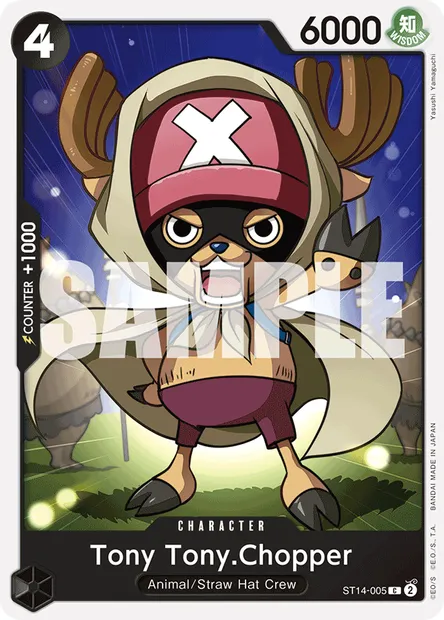 Tony-Tony Chopper, carte One Piece ST14-005 — extension 3D2Y