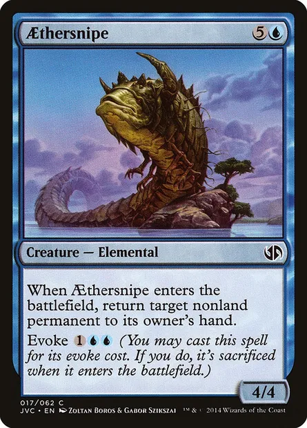 Nemrod d'Aether, carte Magic JVC 17 — extension Duel Decks Anthology: Jace vs. Chandra