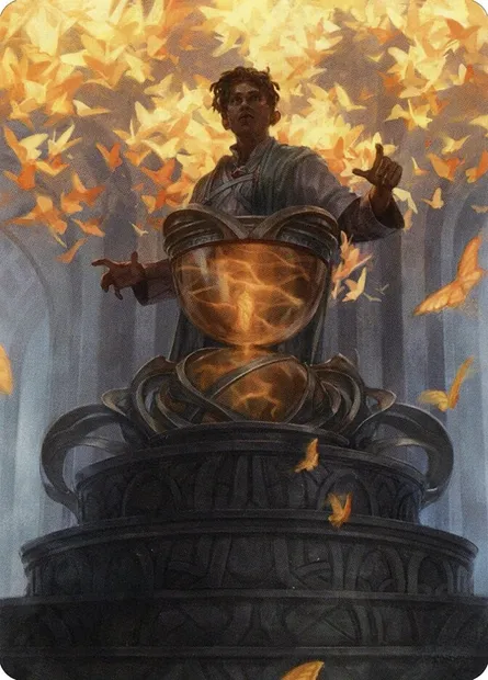 Introduction to Prophecy // Introduction to Prophecy, carte Magic ASTX 1 — extension Strixhaven Art Series