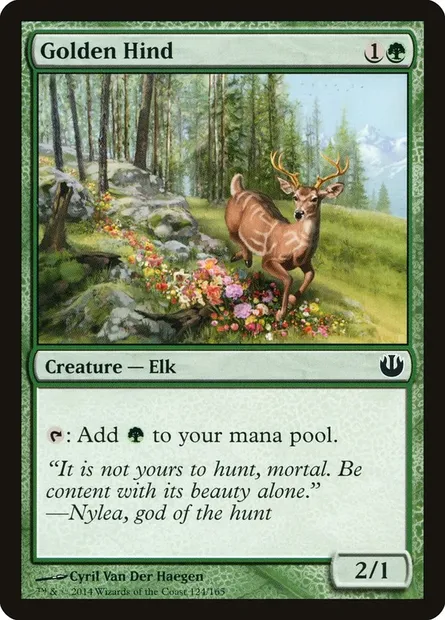 Golden Hind, Magic card JOU 124 — Journey into Nyx set