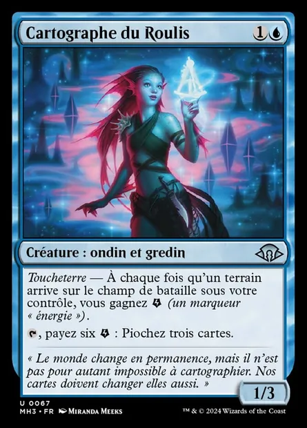 Cartographe du Roulis, carte Magic MH3 67 — extension Modern Horizons 3