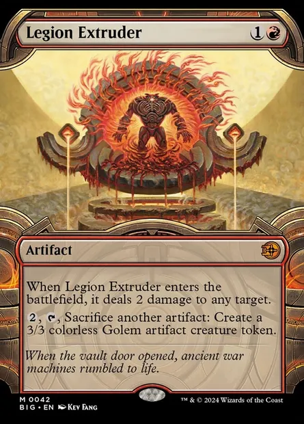 Legion Extruder, Magic card BIG 42 — The Big Score set