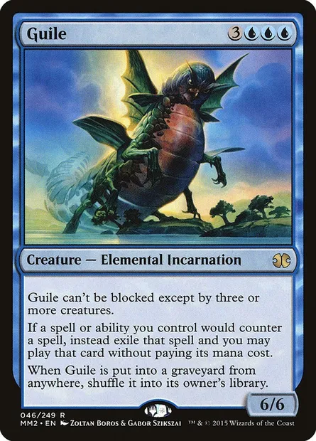 Sagacité, carte Magic MM2 46 — extension Modern Masters 2015
