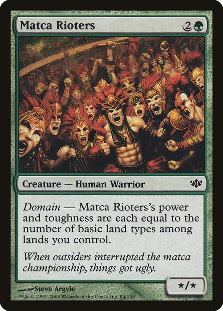 Matca Rioters, Magic card CON 84 — Conflux set