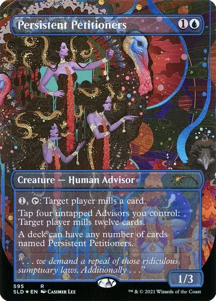 Persistent Petitioners, Magic card SLD 595 — Secret Lair Drop set