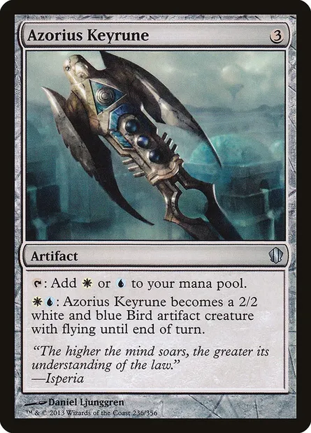 Azorius Keyrune, Magic card C13 236 — Commander 2013 set