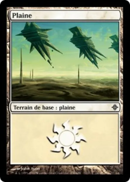 Plaine, carte Magic ROE 230 — extension L'ascension des Eldrazi