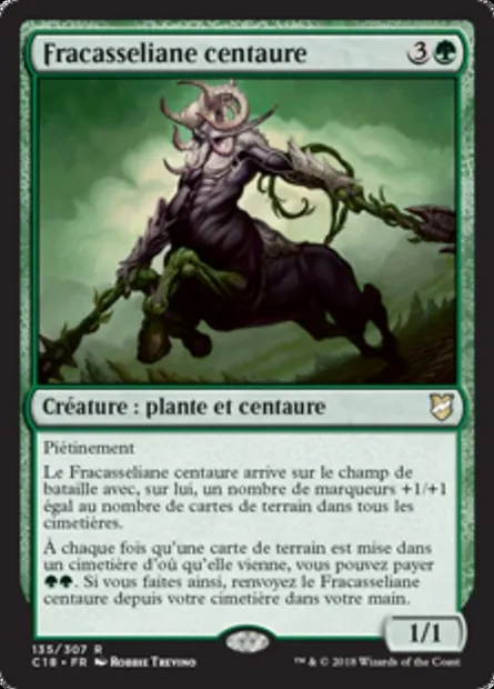 Fracasseliane centaure, carte Magic C18 135 — extension Commander 2018