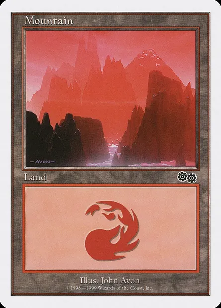 Montagne, carte Magic BRB 123 — extension Battle Royale Box Set