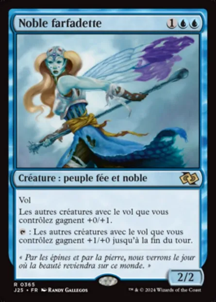 Noble farfadette, carte Magic J25 365 — extension Foundations Jumpstart