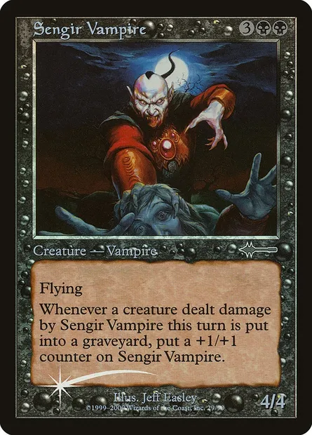 Sengir Vampire, Magic card BTD 29 — Beatdown Box Set set