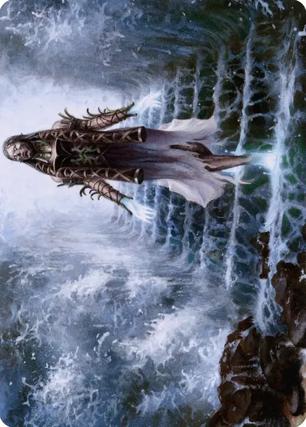 Karfell Harbinger // Karfell Harbinger, Magic card AKHM 17 — Kaldheim Art Series set