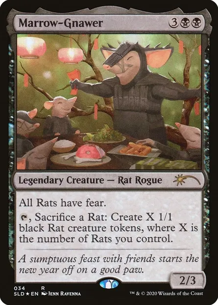 Ronge-moelle, carte Magic SLD 34 — extension Secret Lair Drop