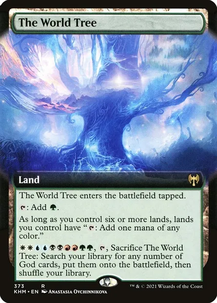 The World Tree, Magic card KHM 373 — Kaldheim set