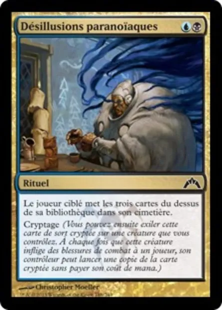 Désillusions paranoïaques, carte Magic GTC 186 — extension Insurrection