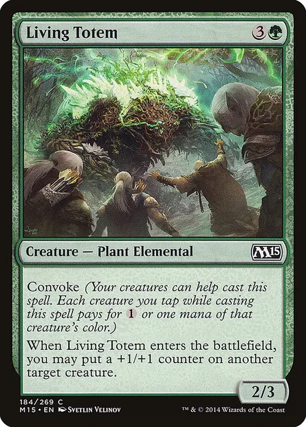 Living Totem, Magic card M15 184 — Magic 2015 set