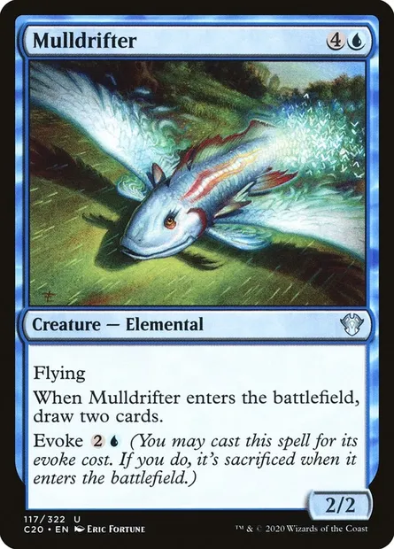 Mulldrifter, Magic card C20 117 — Commander 2020 set