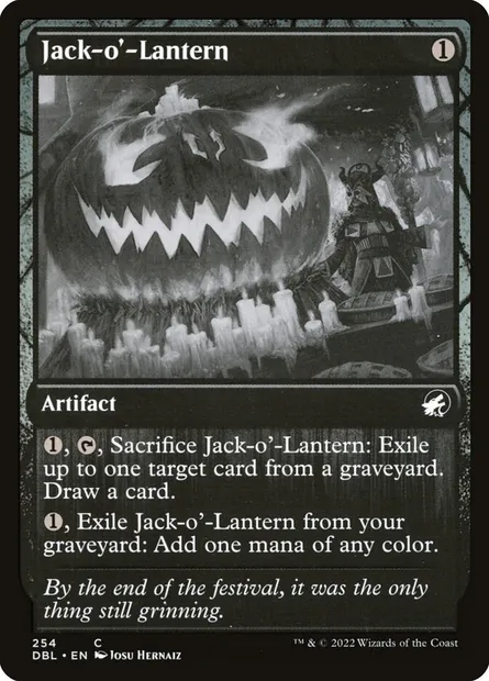 Jack-o'-Lantern, Magic card DBL 254 — Innistrad: Double Feature set