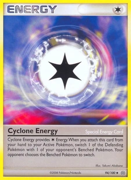 Cyclone Energy, Pokémon card SF 94 — Stormfront set
