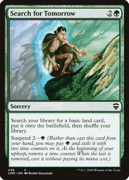 Search for Tomorrow, Magic card CMR 436 — Commander Legends set