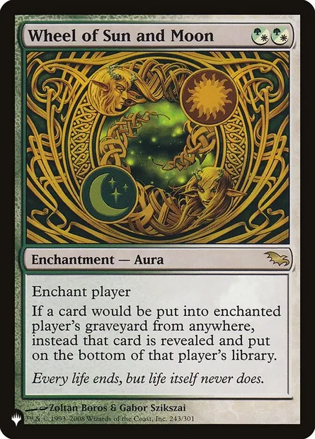 Wheel of Sun and Moon, Magic card PLST SHM-243 — The List set